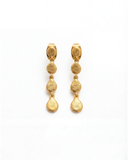 Gold Tear Drop Earrings